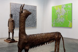 <a href='/art-galleries/gajah-gallery/' target='_blank'>Gajah Gallery</a> at Art Basel in Hong Kong 2016. Photo: © Mark Blower & Ocula